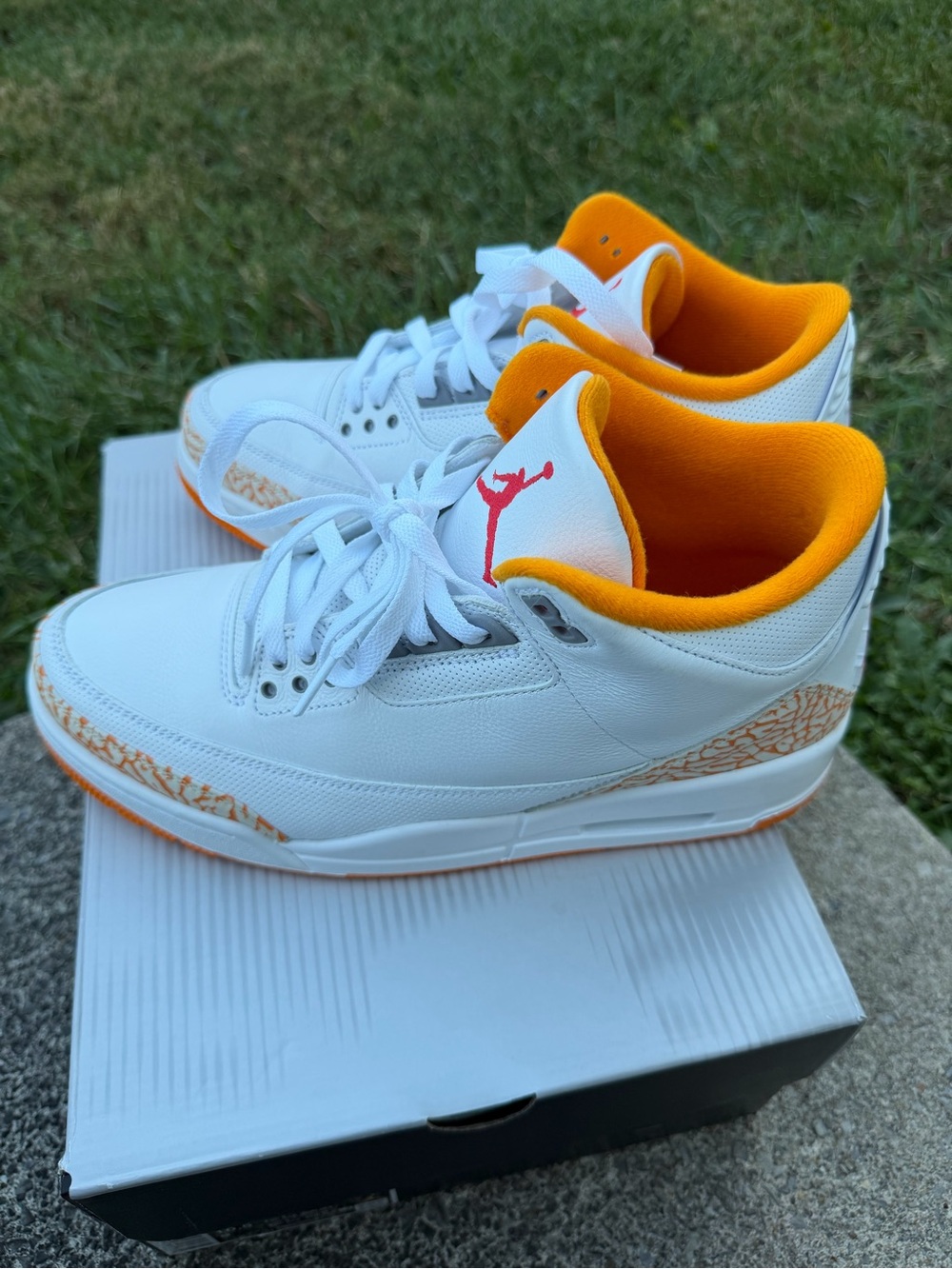 WMNS Jordan 3 Orange Citrus
